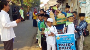Pawai Yayasan Anak yatim Al Hilal Bandung 1437